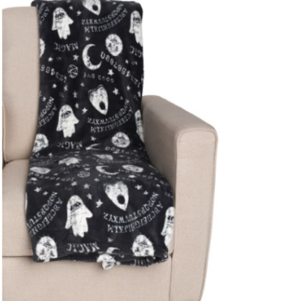 New Halloween Ouija Board Print Blanket